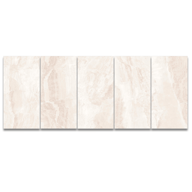 Rococo Cream Matte 24"x48" Porcelain Tile 3/8"