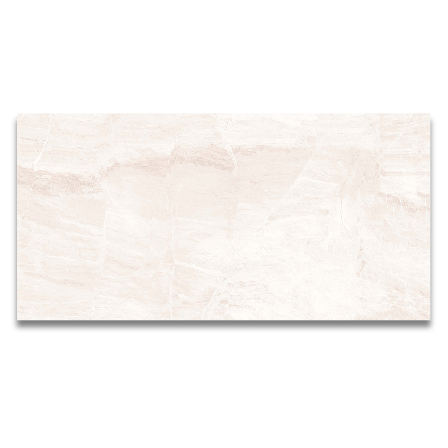 Rococo Cream Matte 24"x48" Porcelain Tile 3/8"