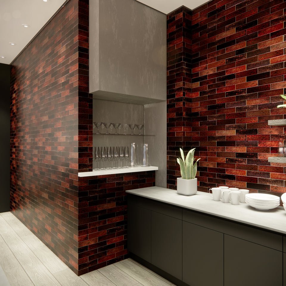 Rusty Red - A Vibrant Tile Choice for Your Space – LiLi Tile