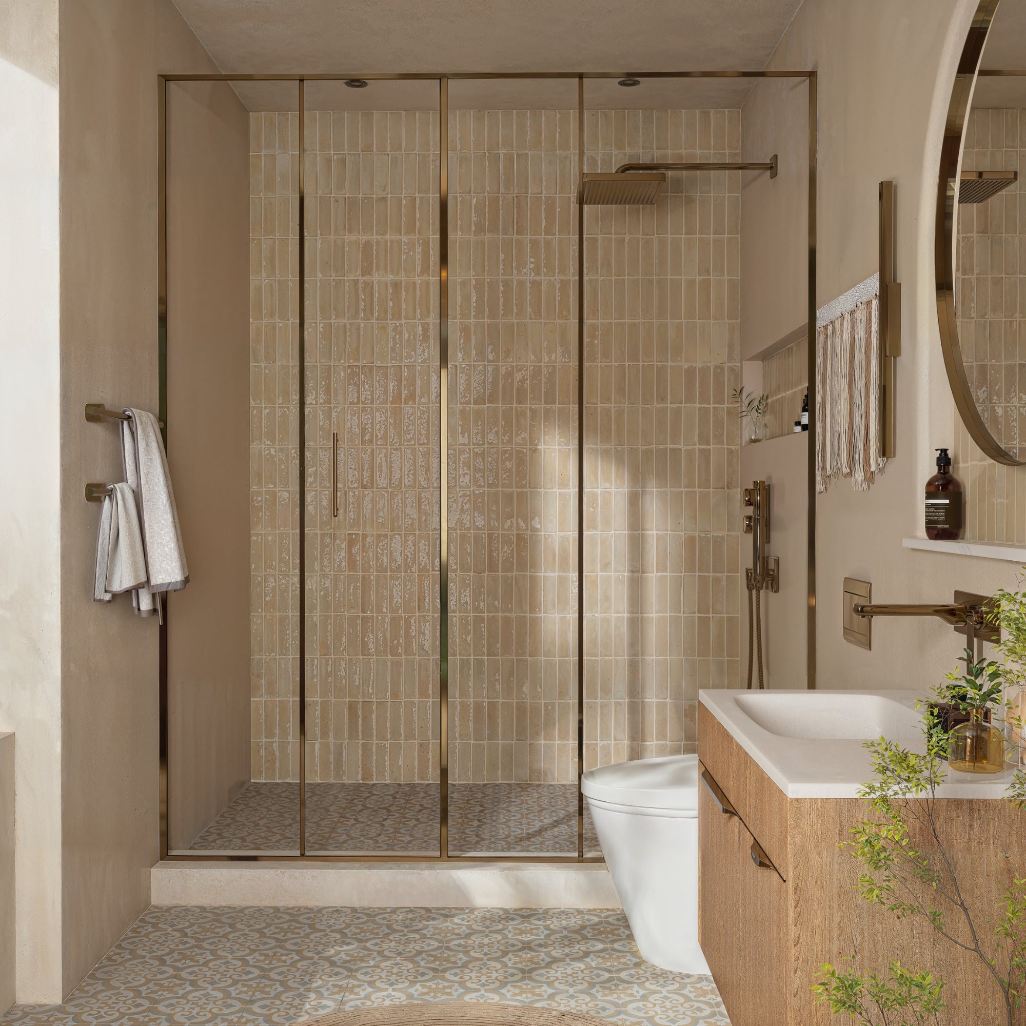 Sand Dune Zellige Tile 2x6 Bejmat | Elegant Moroccan Tile – LiLi Tile