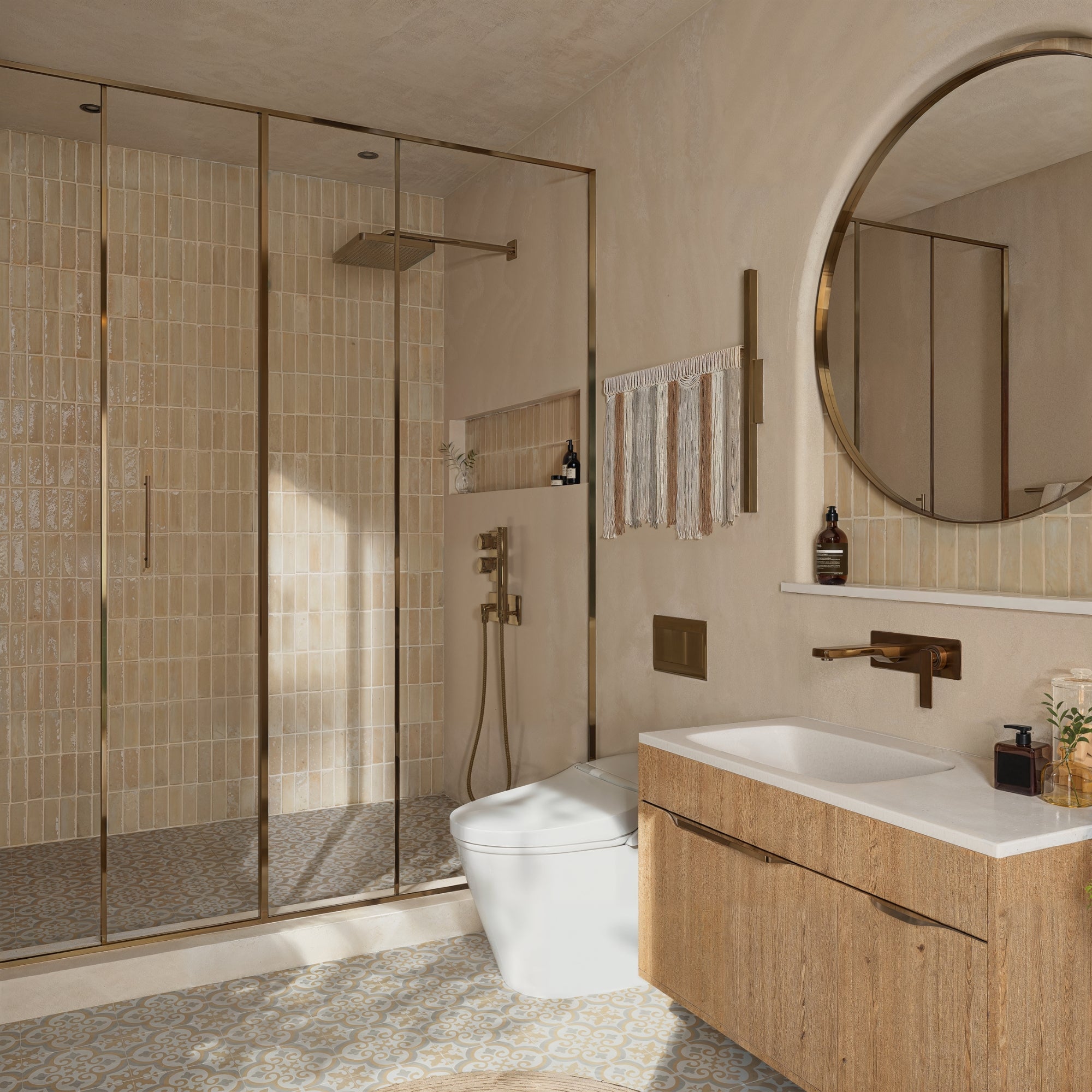 Sand Dune Zellige Tile 2x6 Bejmat | Elegant Moroccan Tile – LiLi Tile