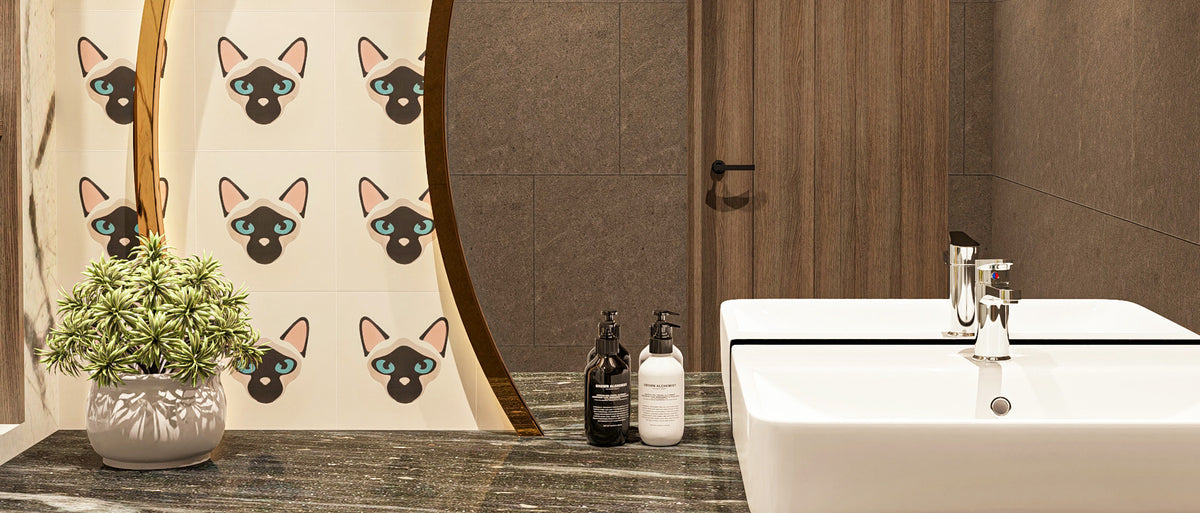 Feline Cement Tiles