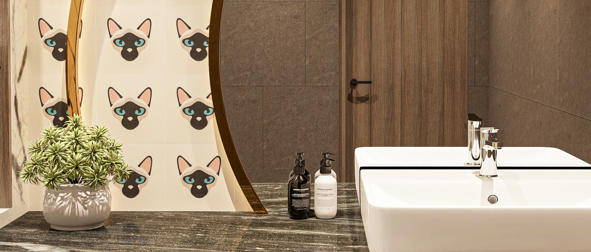 Feline Cement Tiles