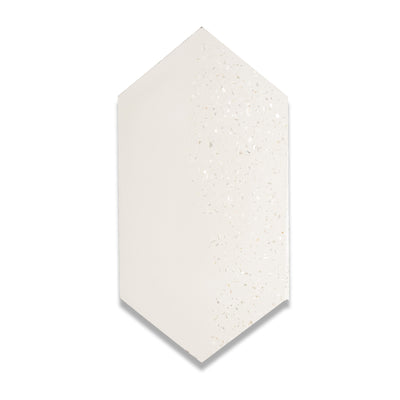 Tiffany Wave Series | Mother of Pearl Terrazzo Cement Tile