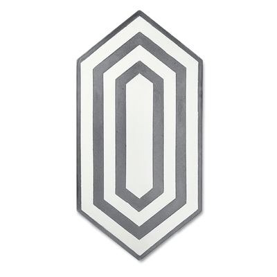 Tiffany 5"x10" Hexagon Floor & Wall Tile
