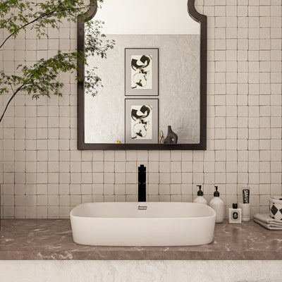 Soft White Zellige Tile - 2x2 Mosaic