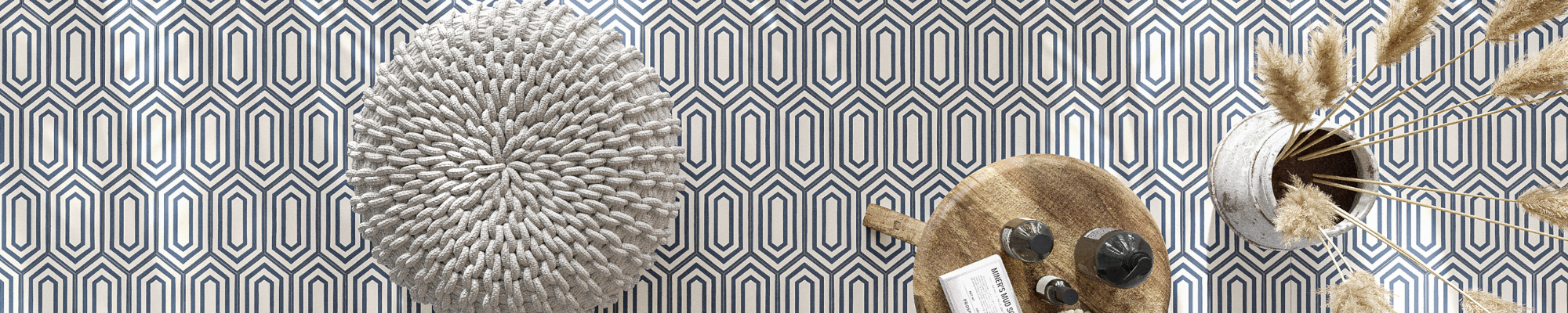 Tiffany Hexagon Tiles

