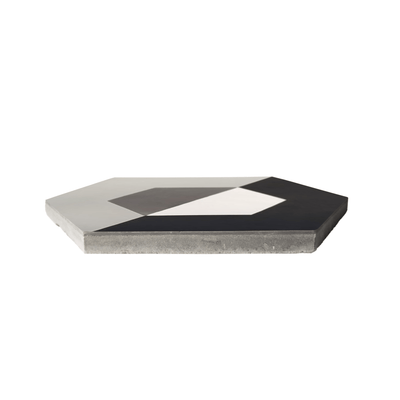 Tray 3 8"x9" Hexagon Floor & Wall Tile