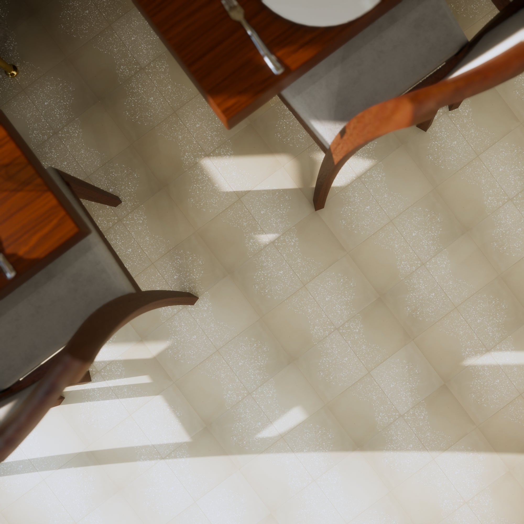 Ocean Wave/Sand Mother of Pearl Terrazzo 8