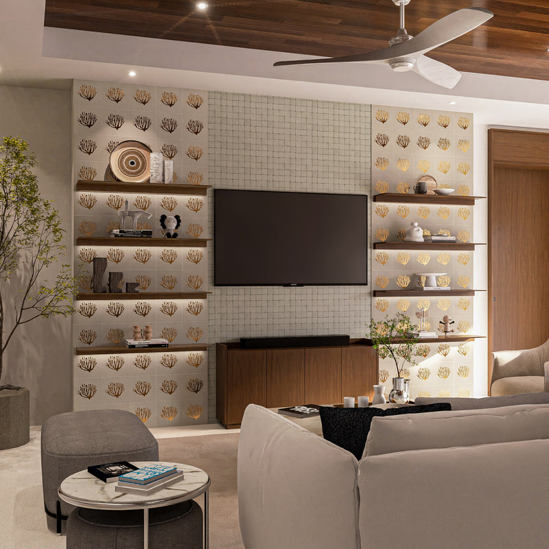 Coral Cement Tile