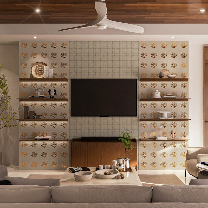 Coral Cement Tile