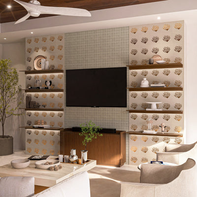 Coral Cement Tile