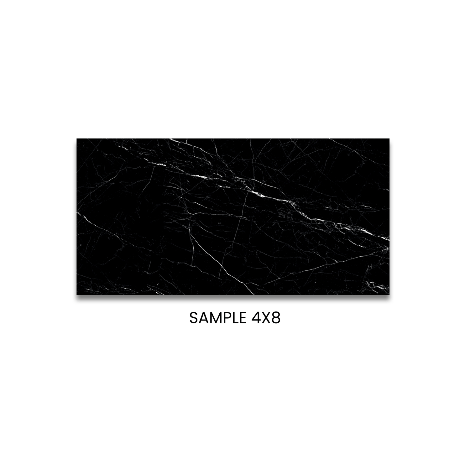 Vesuvio Black 24"x48" Porcelain Tile 3/8"