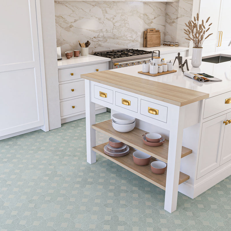 X Cement Tile: 6” x 6”