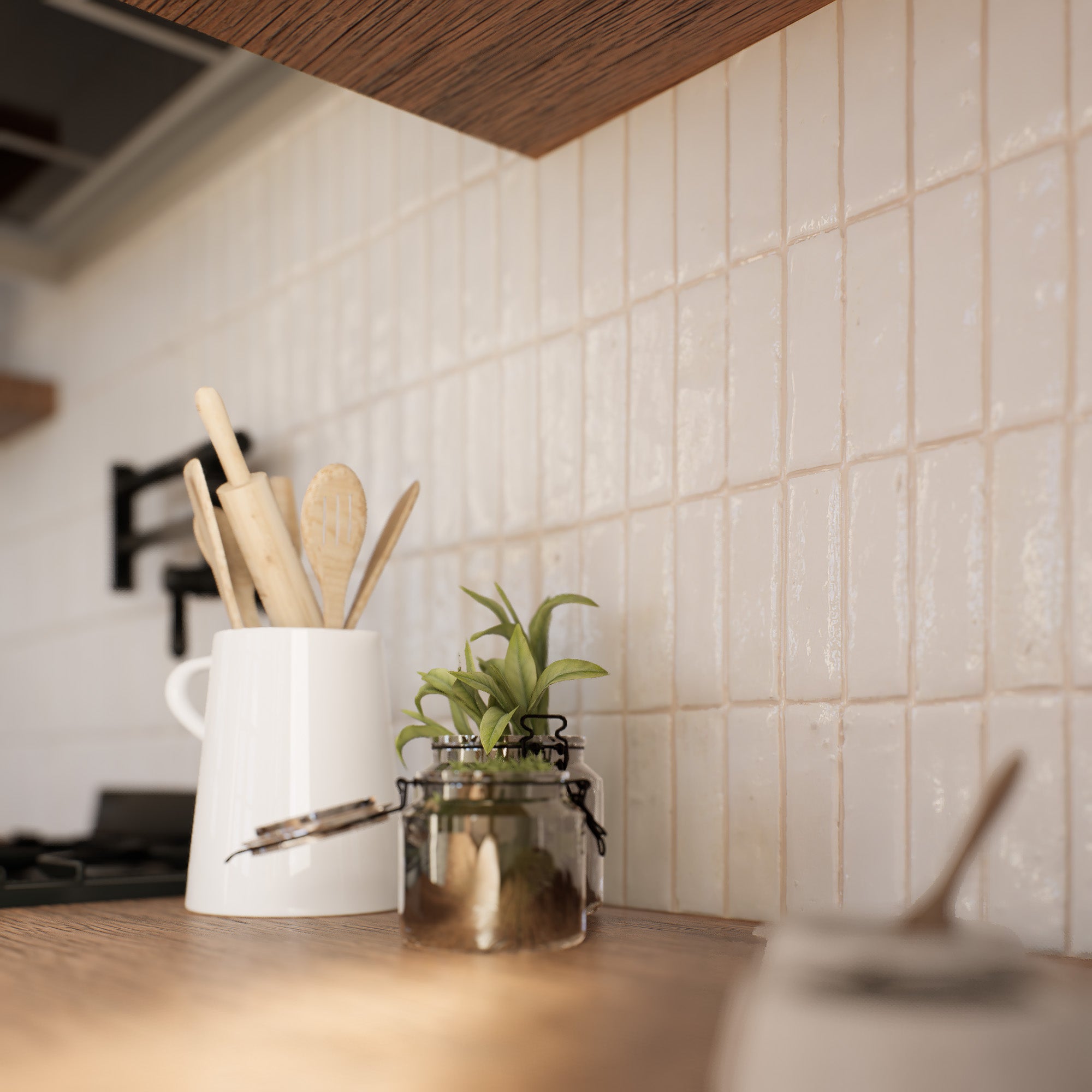 Soft White Zellige Tile 2x6 Bejmat: A Timeless Choice – LiLi Tile