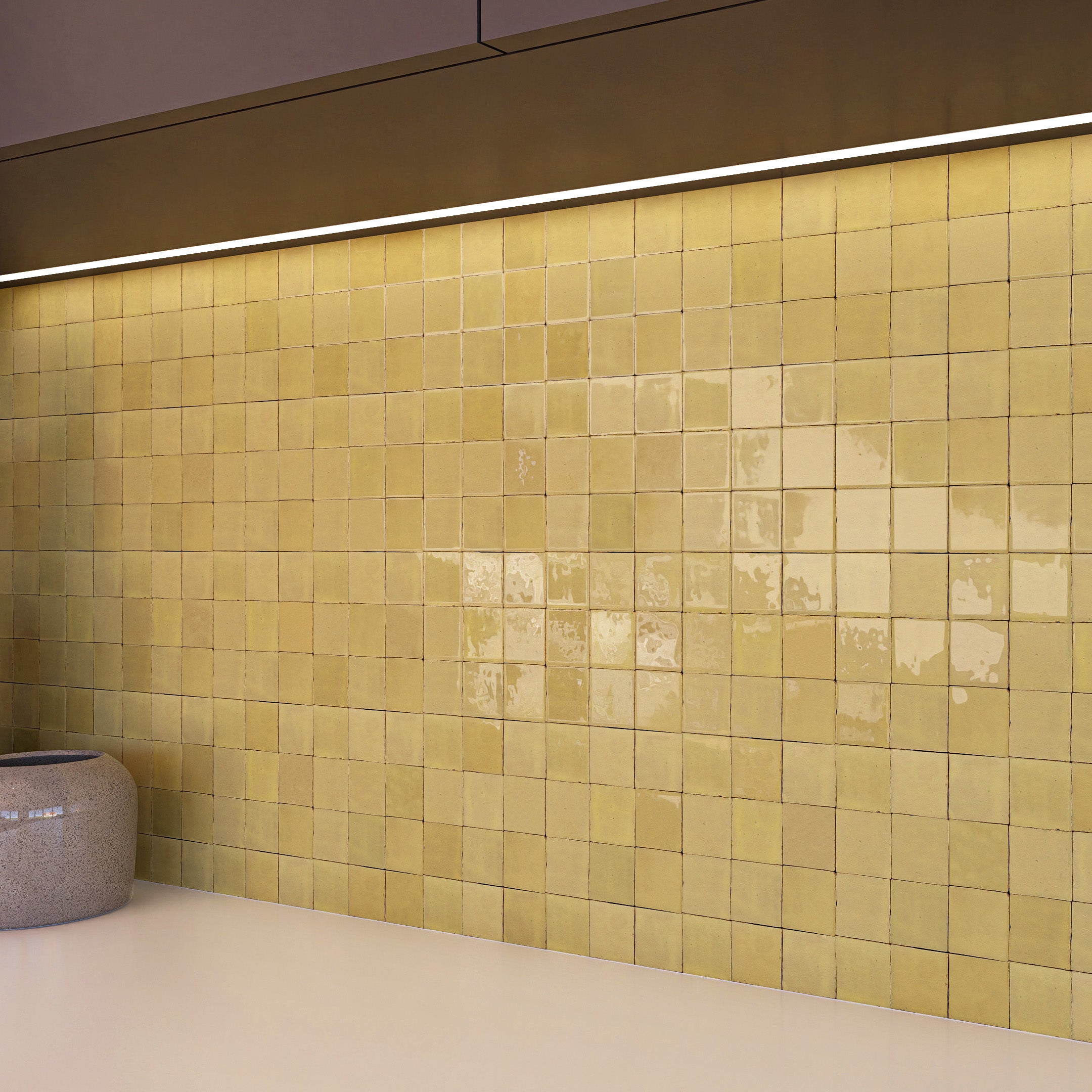 Chamomile Zellige Tile - 2x2 Mosaic – LiLi Tile