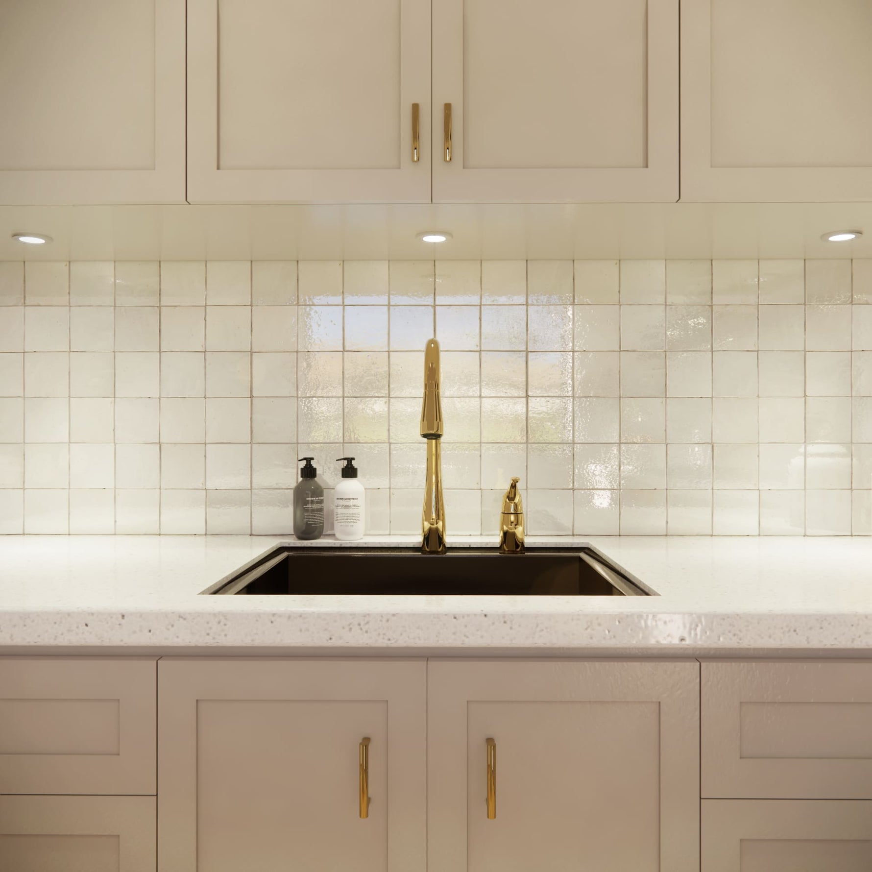 zellige white kitchen