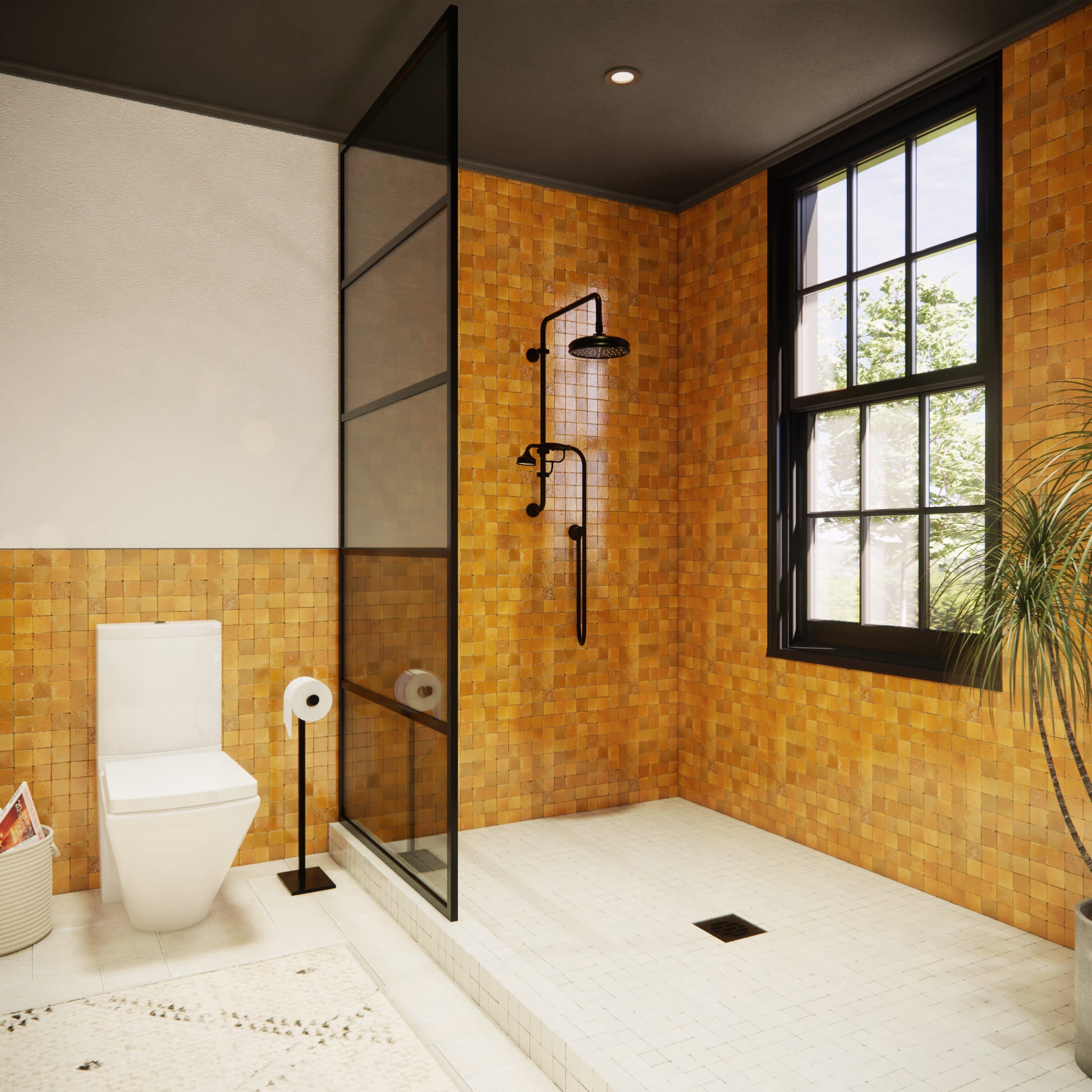 camel LP15枚 Kasbah Camel Zellige Tile 2x2 Mosaic: Moroccan Style – LiLi Tile