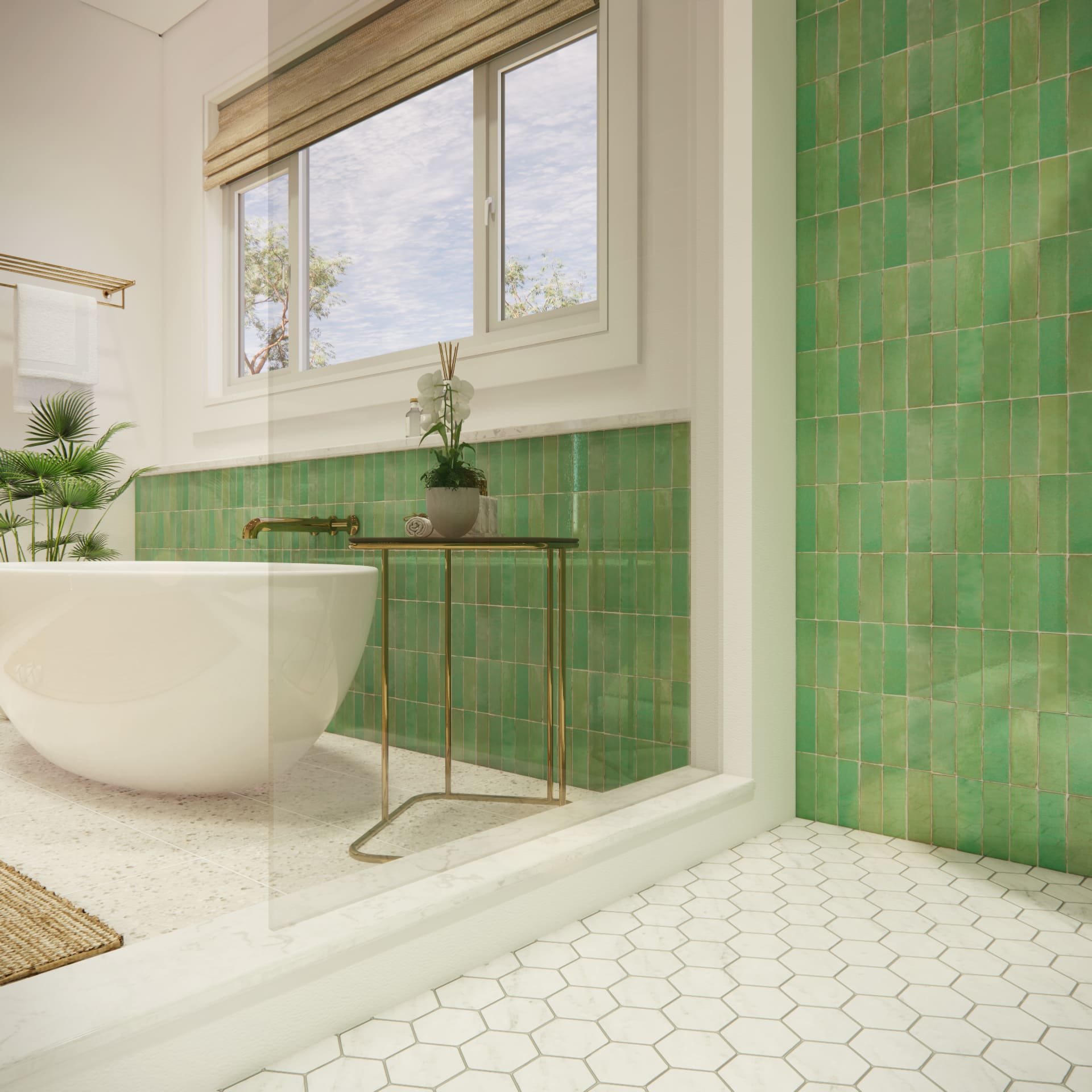 Mint Leaf Zellige Tile - Add a Fresh Touch to Your Space – LiLi Tile