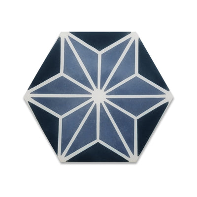 Jolie Mini Hexagon Cement Tile