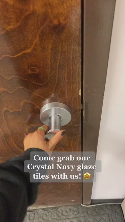 Crystal Navy | 2” x 8" Glaze Tile