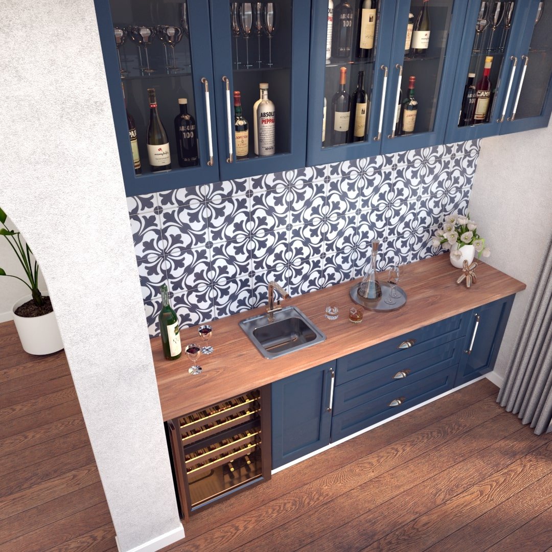 Abigale Cement Tile Installation - LiLi Tile 