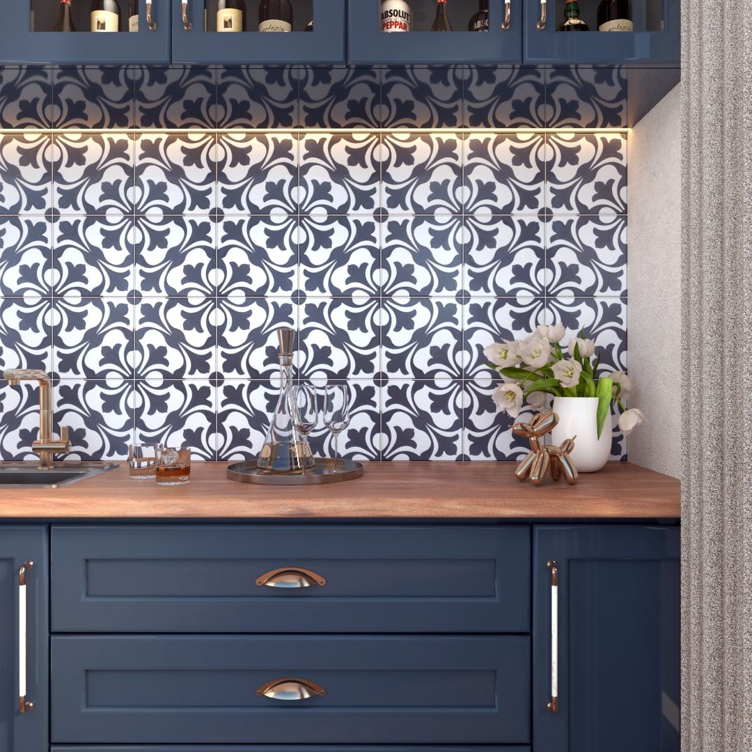Abigale Cement Tile Installation - LiLi Tile 