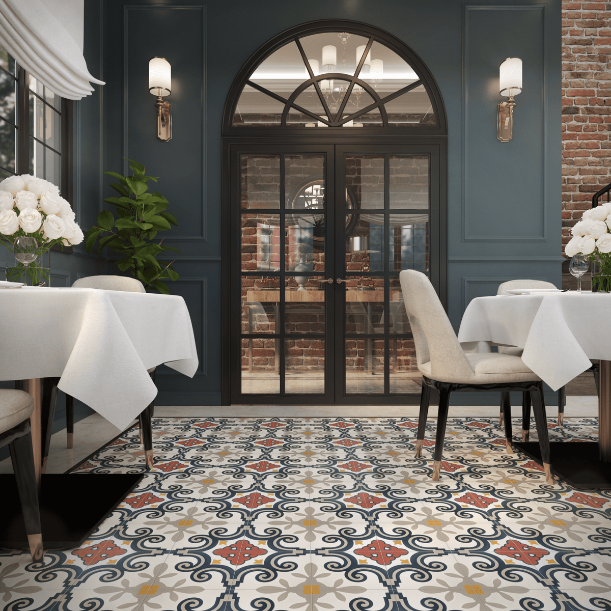 Aline Tile: 8” x 8” - LiLi Tile (1) 