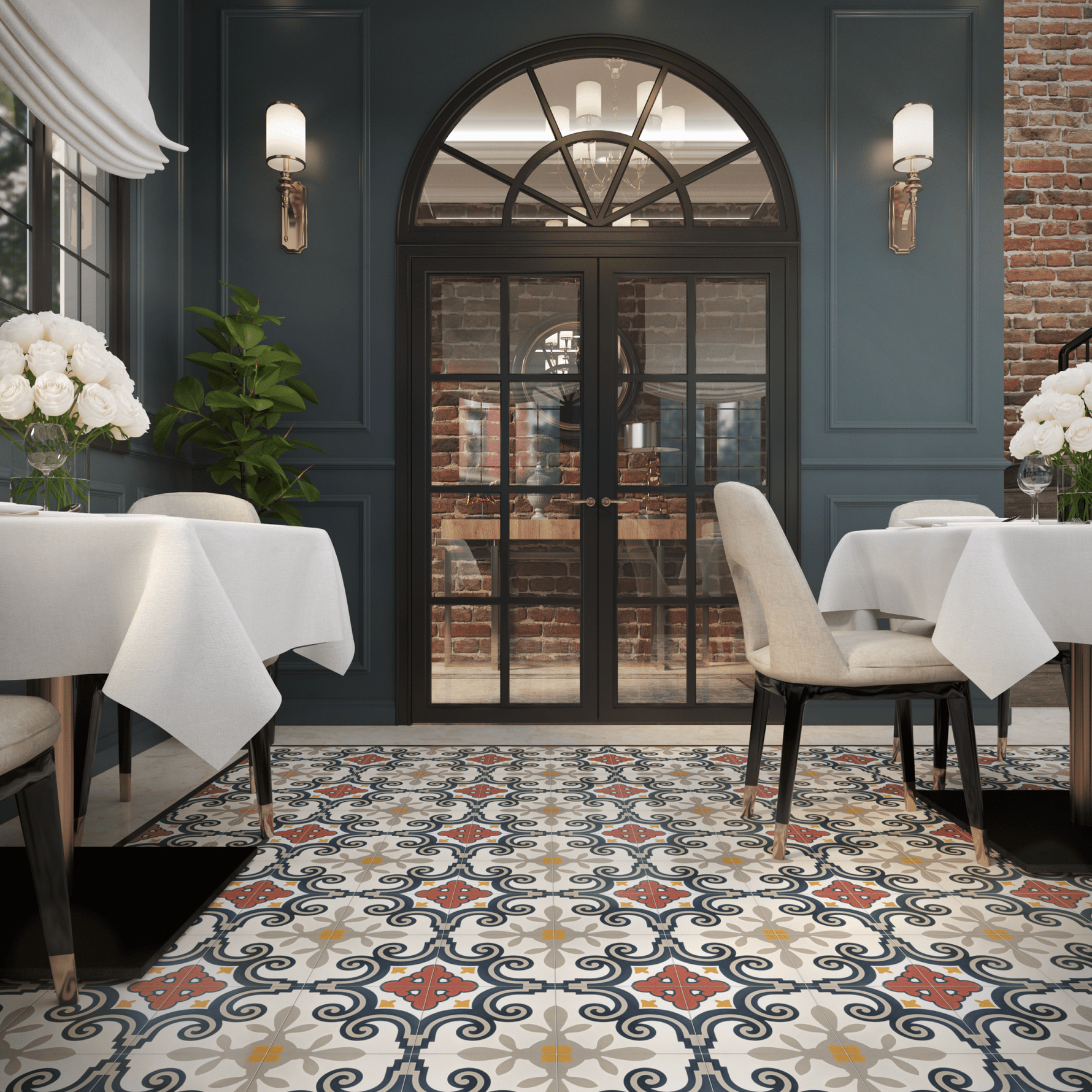 Aline Tile: 8” x 8” - LiLi Tile (1) 