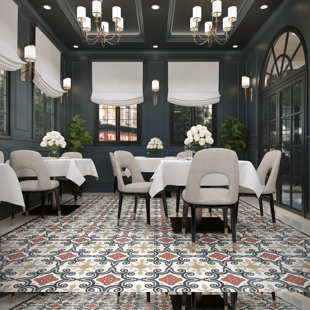 Aline Tile: 8” x 8” - LiLi Tile (3) 