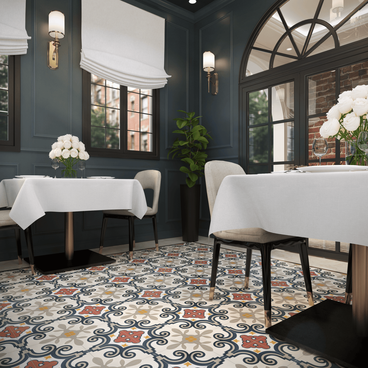Aline Tile: 8” x 8” - LiLi Tile (2) 