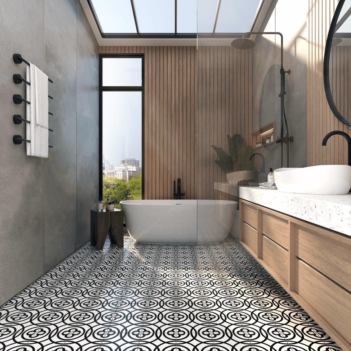 Arguile Cement Tile - LiLi Tile () (8) 