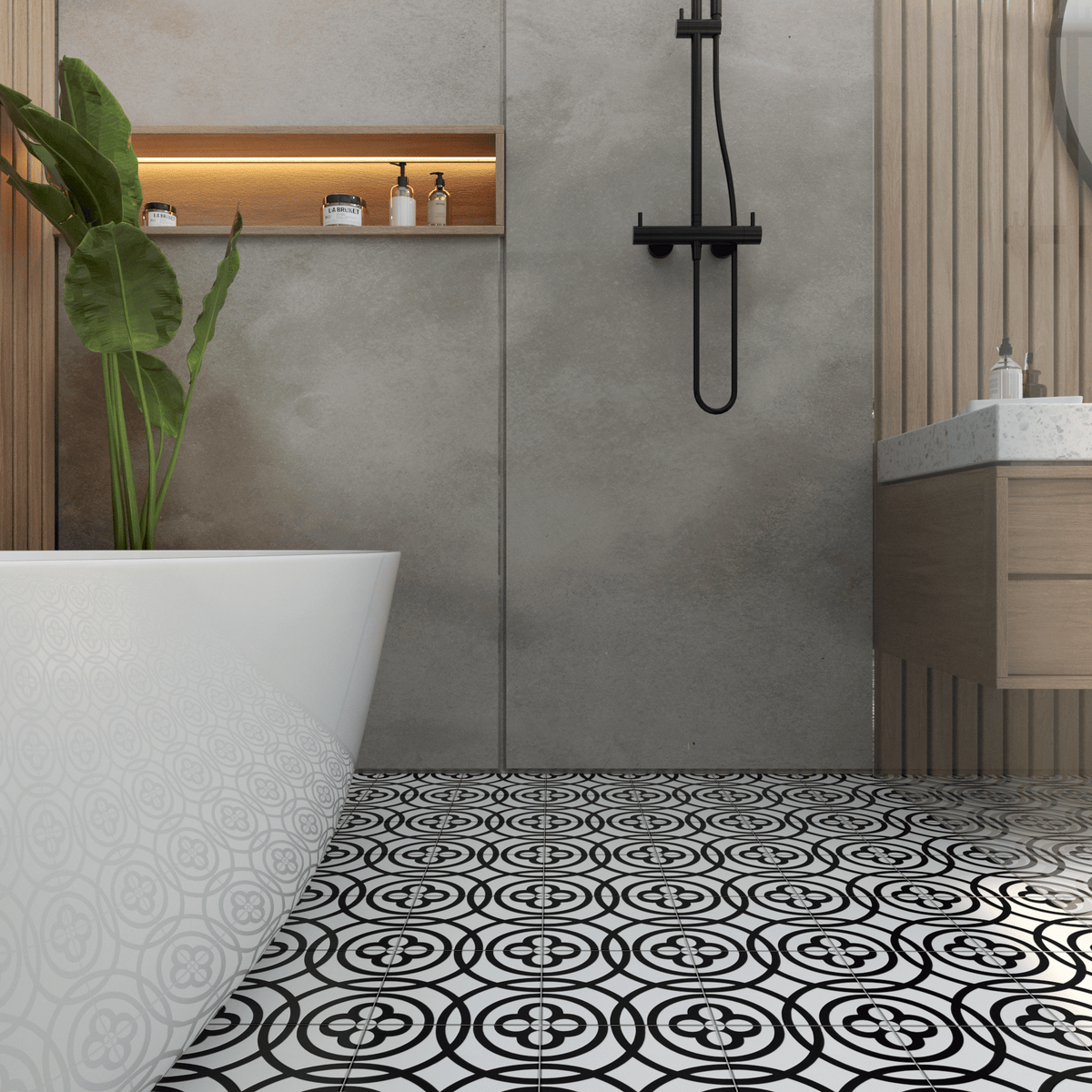 Arguile Cement Tile - LiLi Tile () (4) 