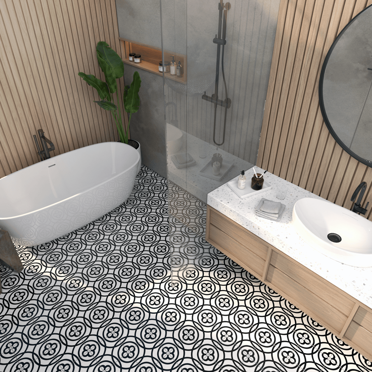 Arguile Cement Tile - LiLi Tile () (6) 