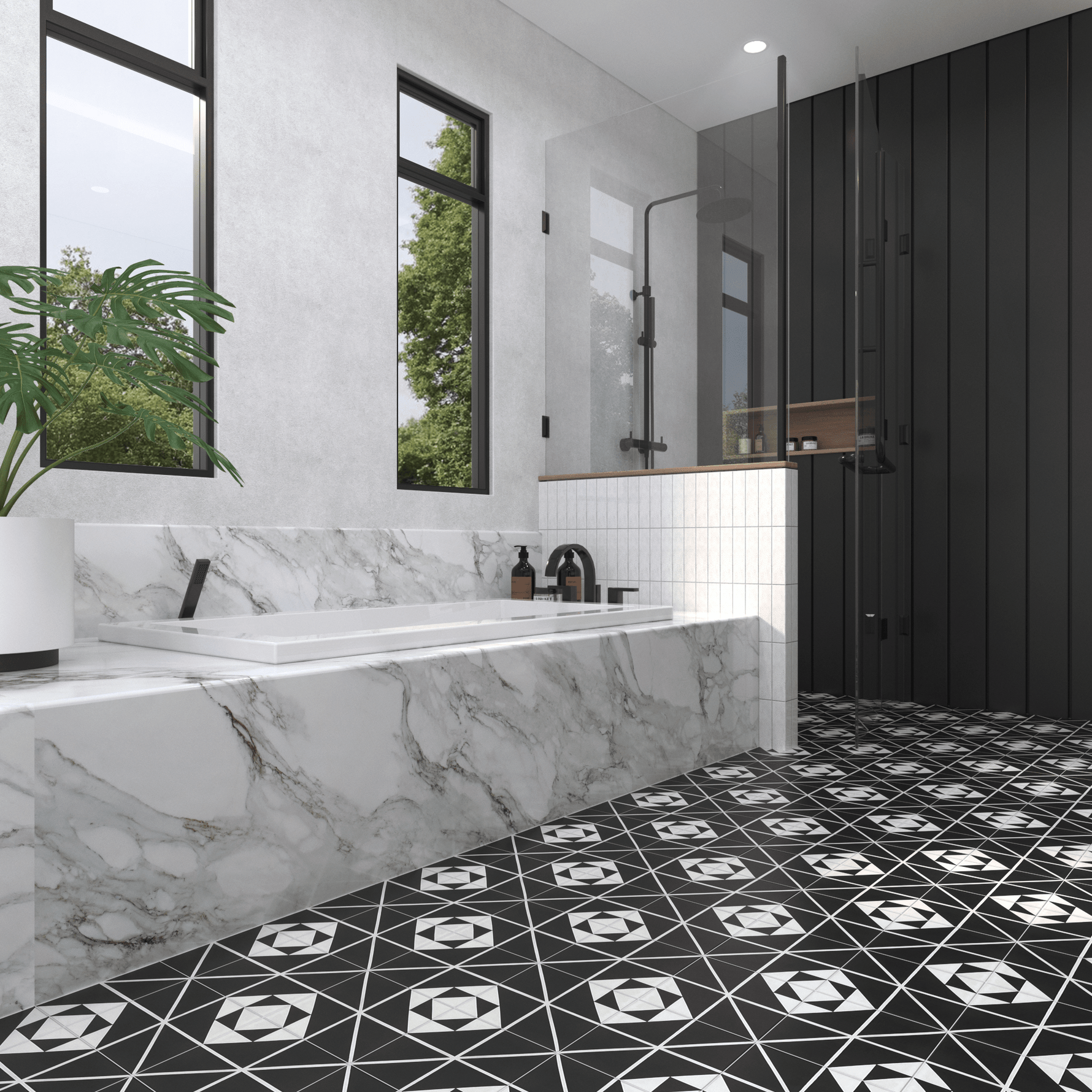 Astrid Cement Tile - LiLi Tile