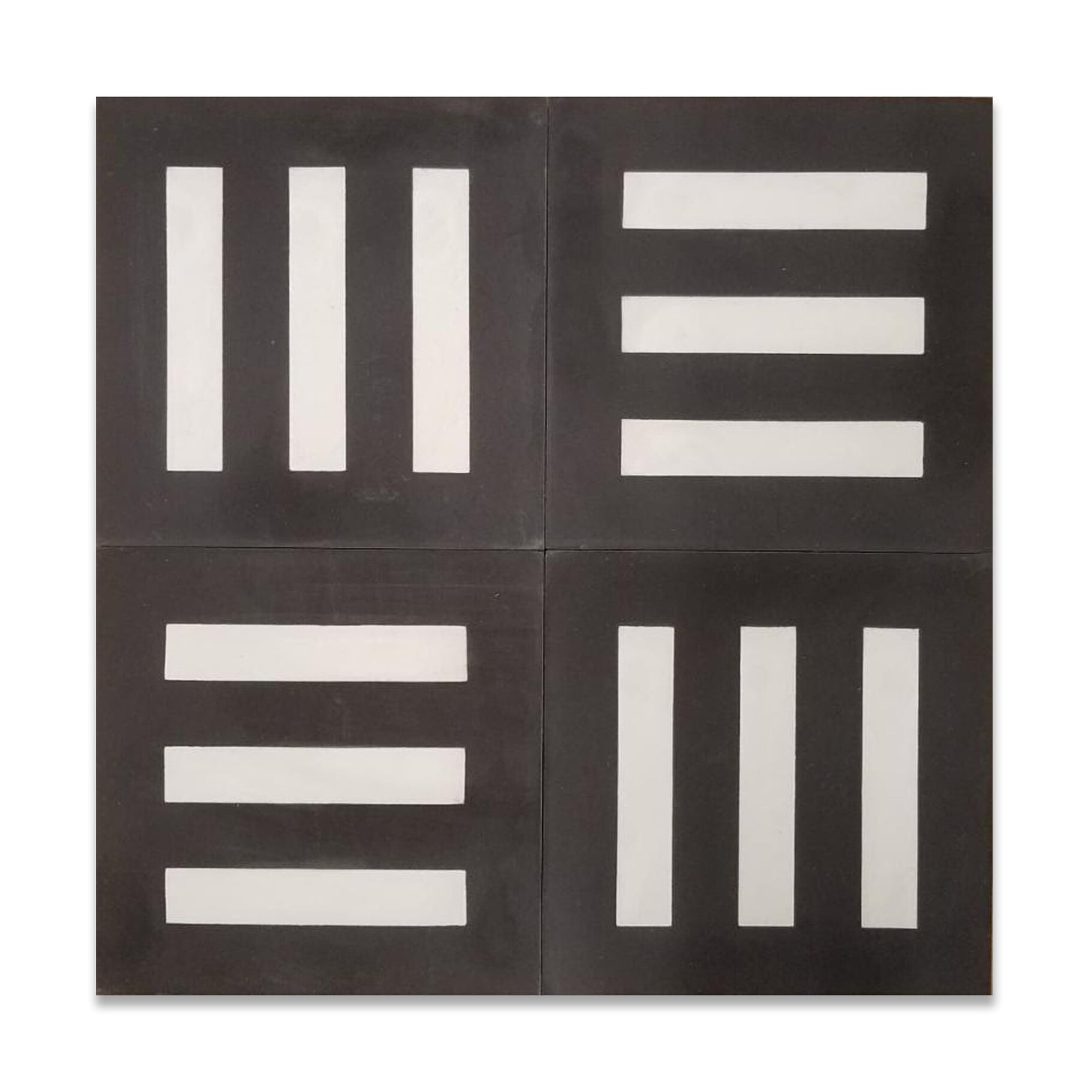 Bars Tile: 8” x 8” - LiLi Tile 