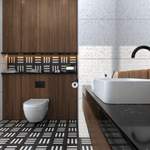 Bars Tile: 8” x 8” - LiLi Tile 