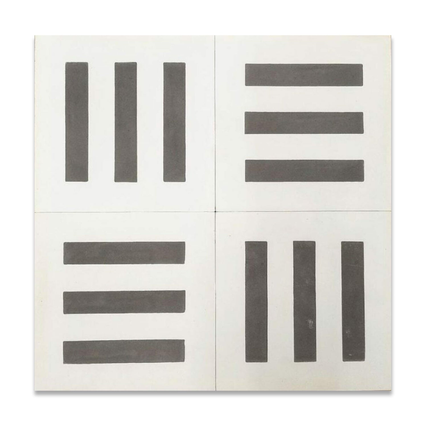 Bars Tile: 8” x 8” - LiLi Tile 