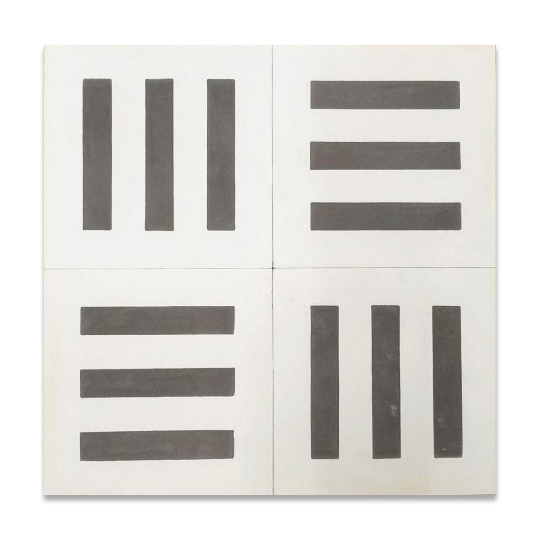 Bars Tile: 8” x 8” - LiLi Tile 