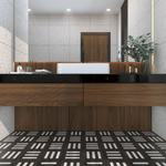 Bars Tile: 8” x 8” - LiLi Tile 