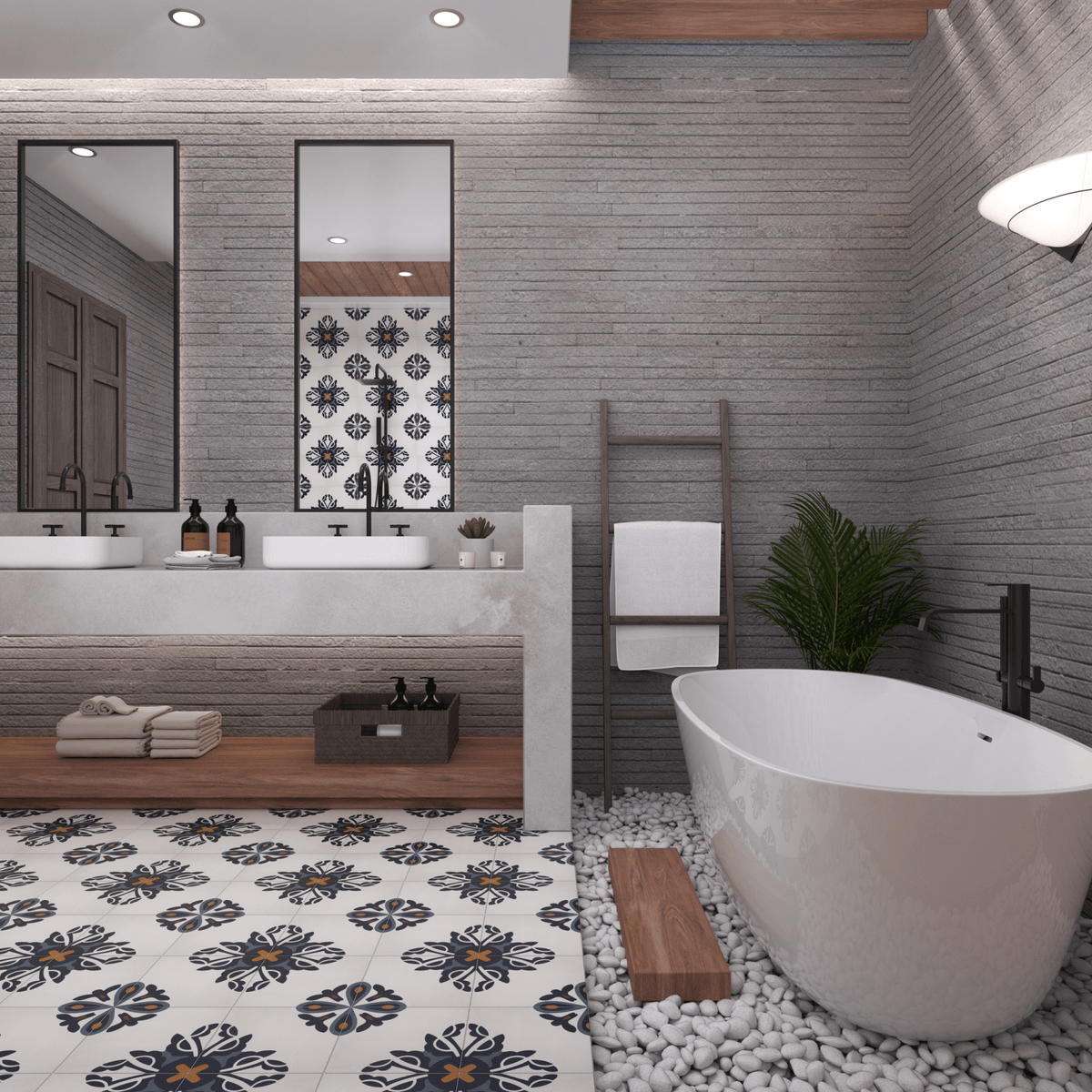 Belle Series: 8” x 8” - LiLi Tile 