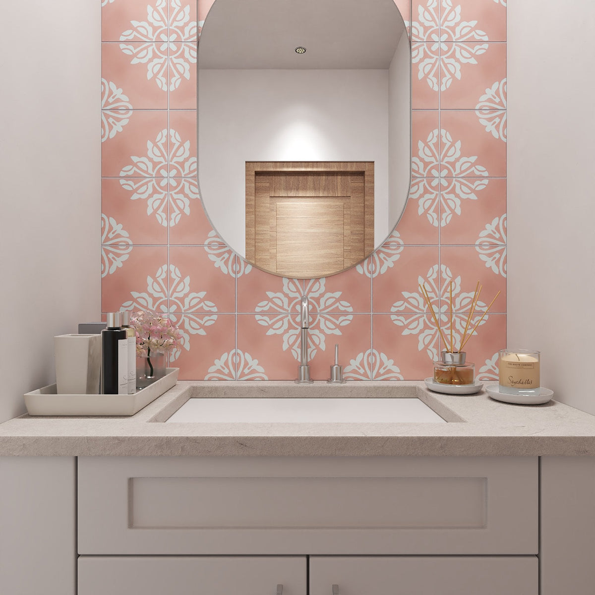 Belle Series: 8” x 8” - LiLi Tile 