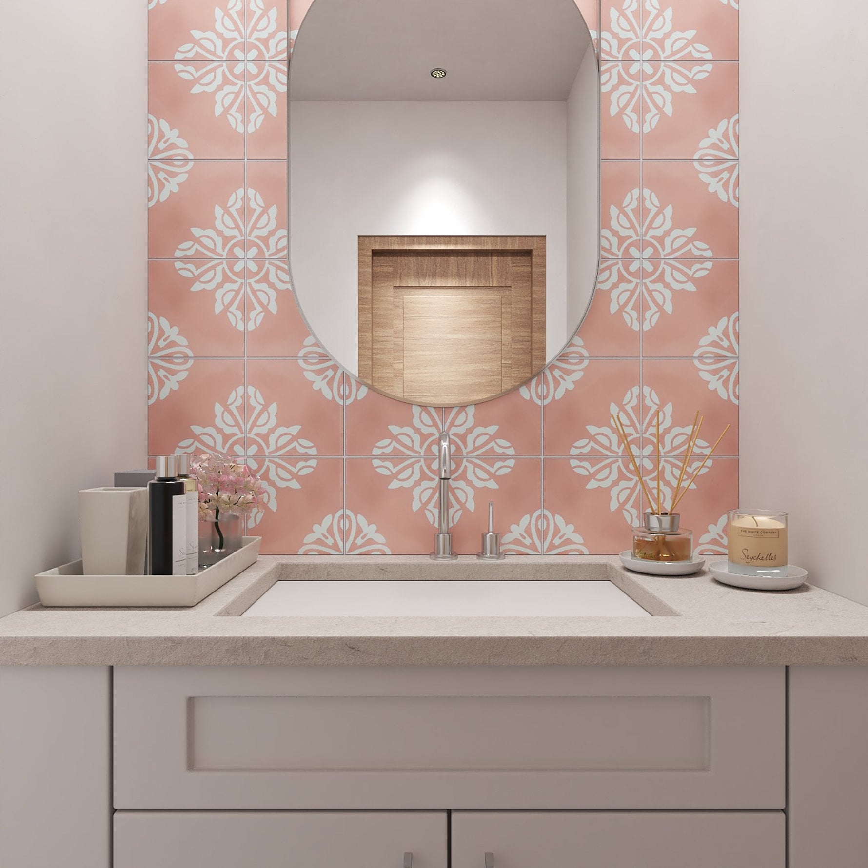 Belle Series: 8” x 8” - LiLi Tile 