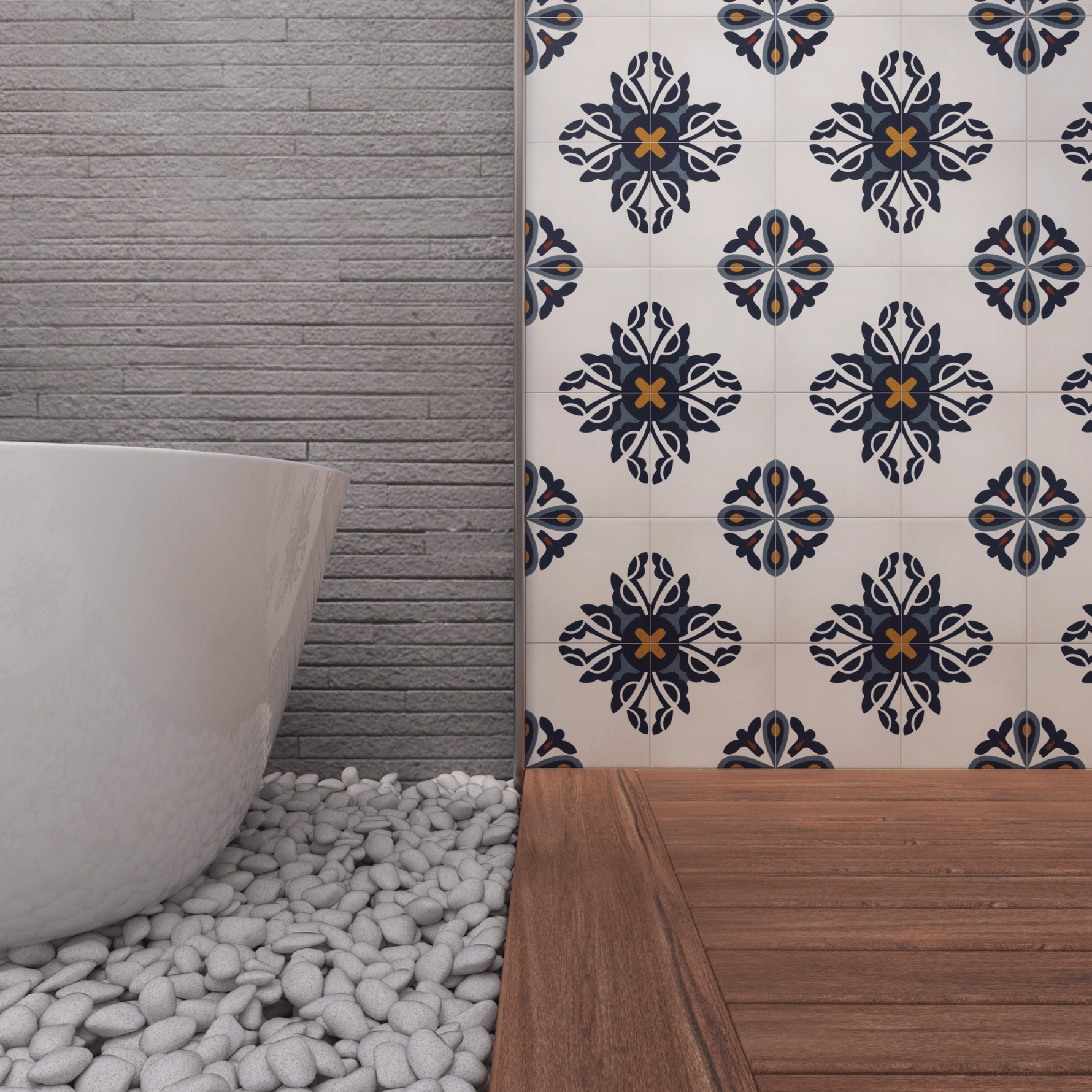 Belle Series: 8” x 8” - LiLi Tile 