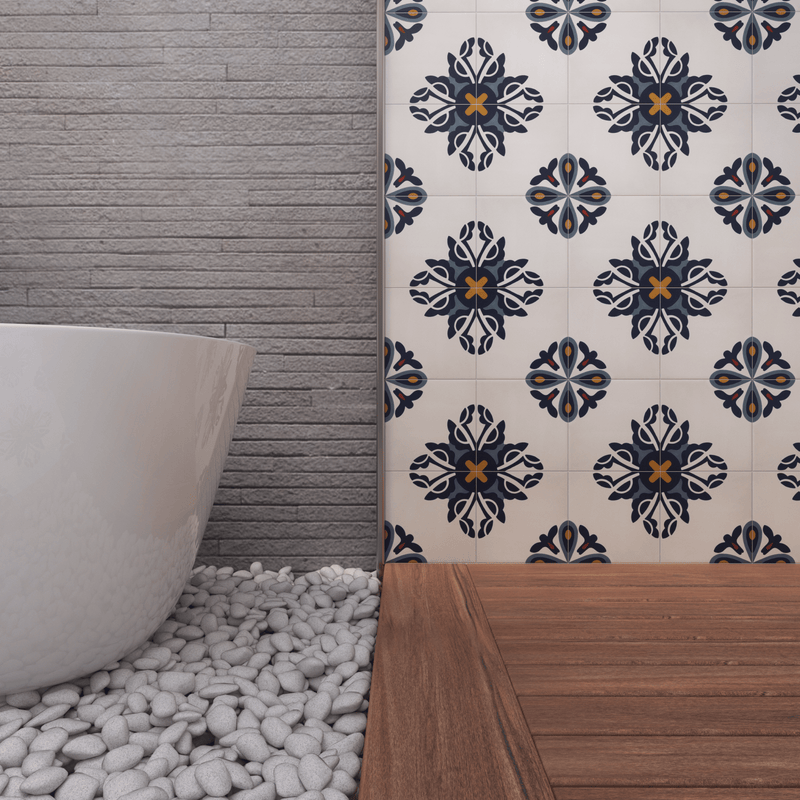 Belle Series | 8” x 8 Handmade Cement Tiles