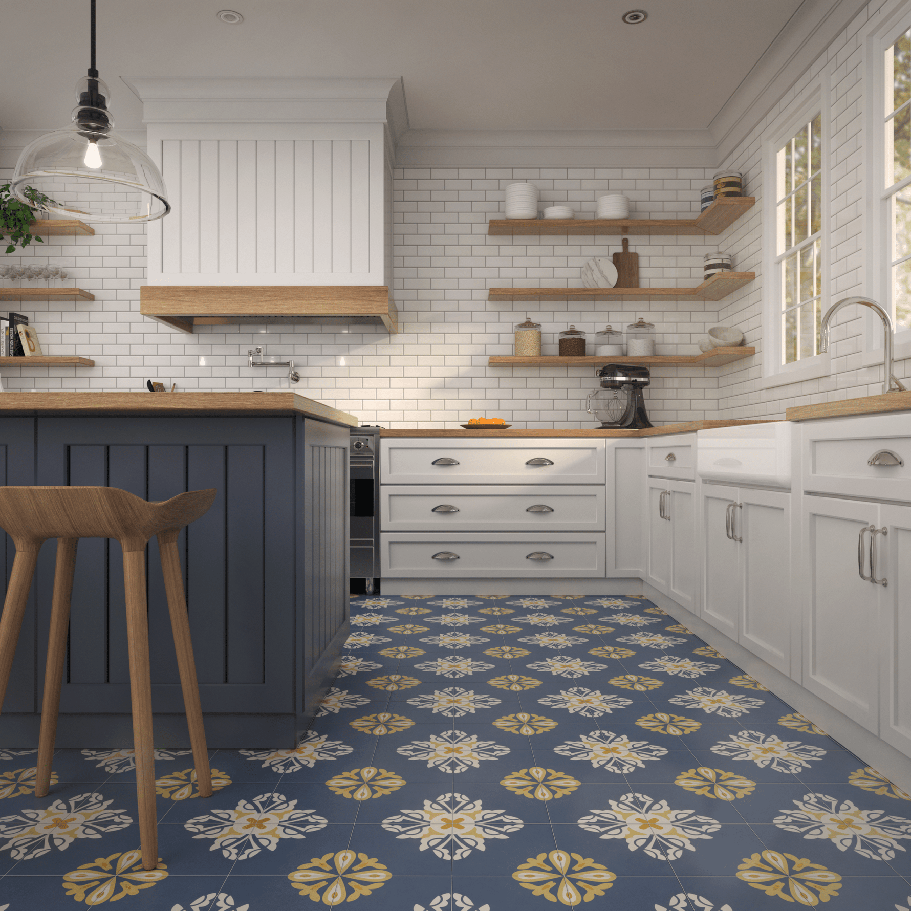 Belle Series: 8” x 8” - LiLi Tile 