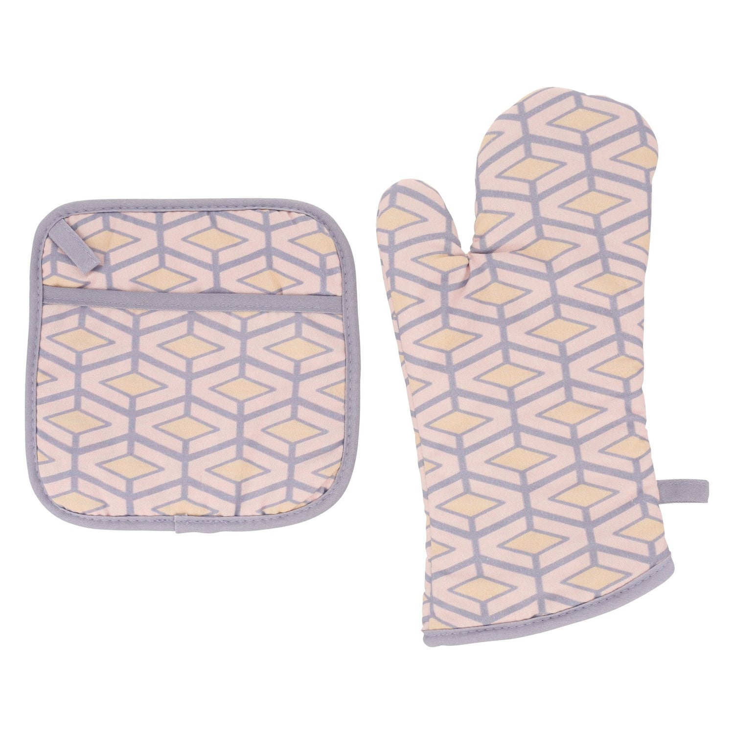 Boheme 5 Mitten and Pot Holder Combo - LiLi Tile
