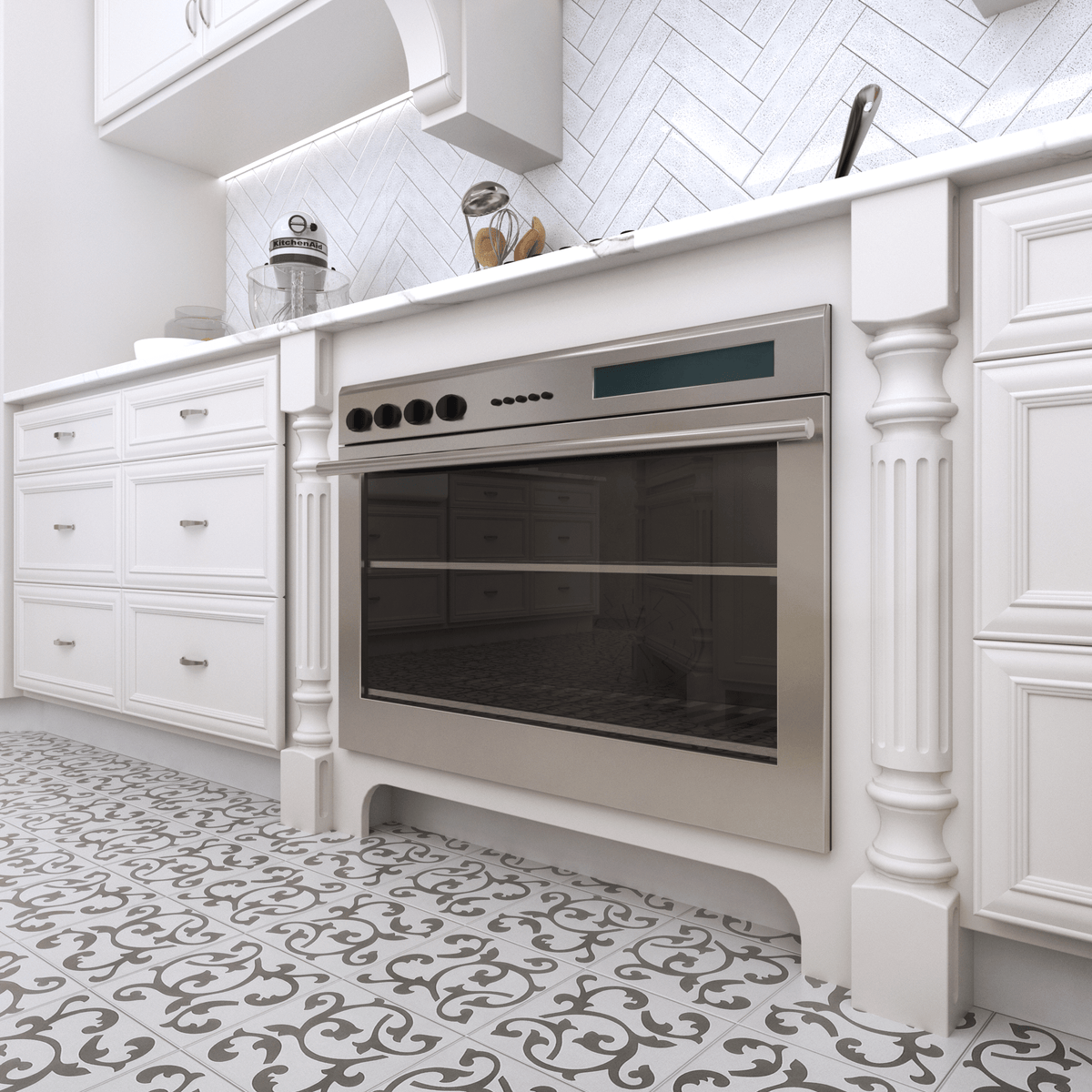 Celine Cement Tile - LiLi Tile 