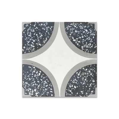 Centro Mother of Pearl Terrazzo Cement Tile - LiLi Tile