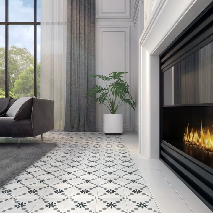 Chantal Cement Tile - LiLi Tile 